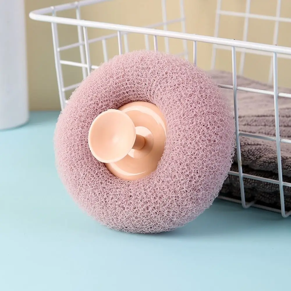 

Comfortable with Suction Cup Shower Bath Ball Rich Bubble Dead Skin Remover Body Scrubber SPA Massage Brush Bathing Accessories