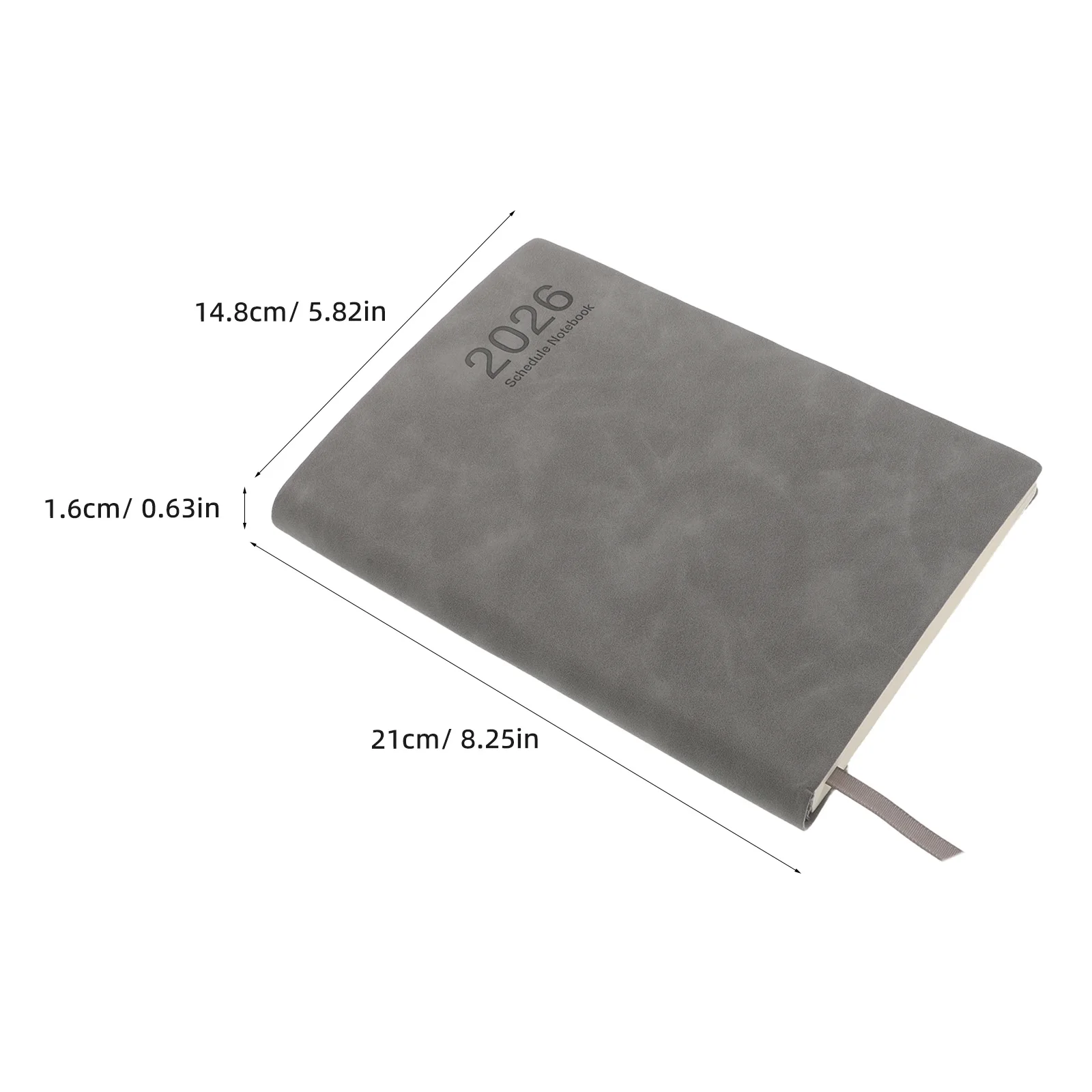 2026 Daily Notebook A5 Minimalist Calendar For Time Management Portable Schedule Organizer Academic Calendar 2026 Task Planner