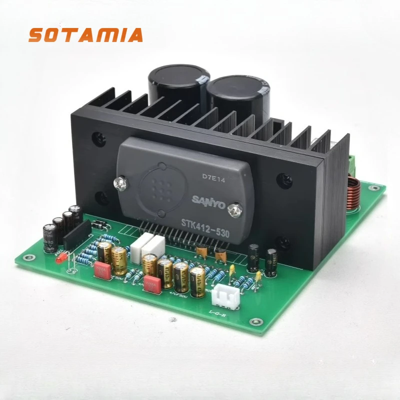 SOTAMIA STK High Power Thick Film Power Amplifier Finished Board 200W*2 Two-channel Audio Amplifier AC Dual 24-36V