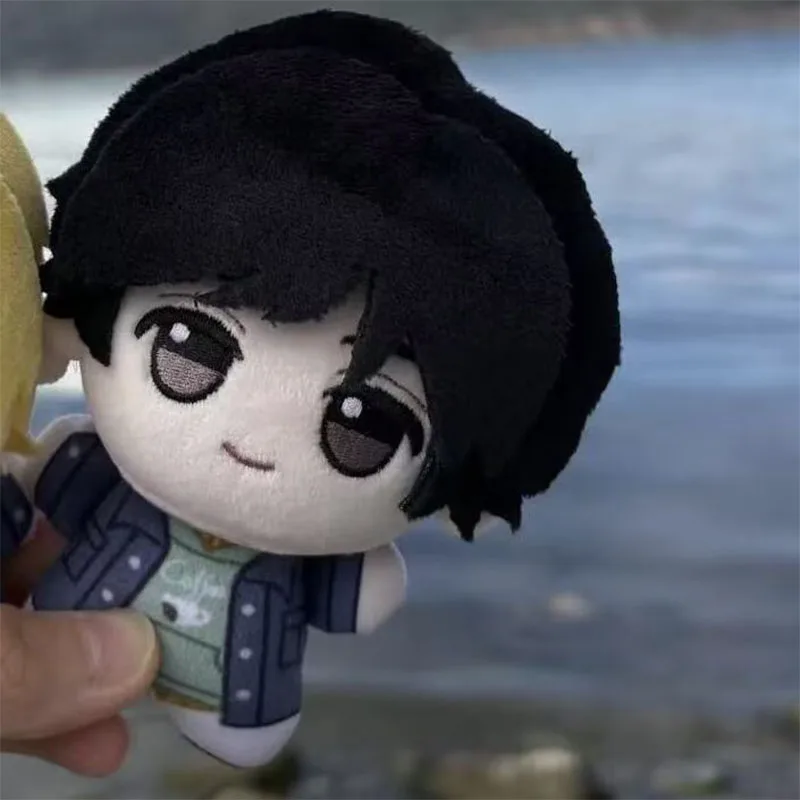 Anime Ash Lynx Okumura  Eiji Plush Doll Pendant 10cm Banana Fish Stuffed Toy Collect Backpack Doll School XMAS Gift view 2