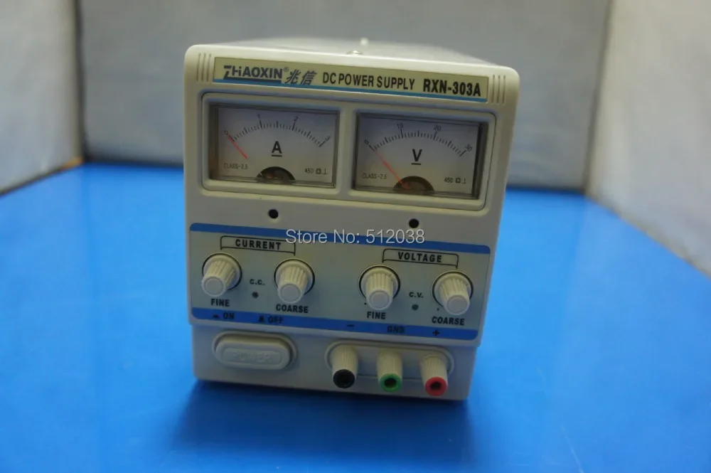 

RXN-303A Single Output DC Power Supply 0-30V / 0-3A