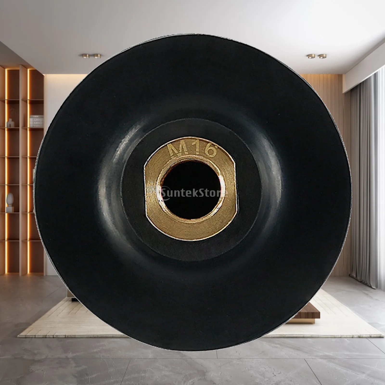 Elastic Rubber Polishing Pad Backing Holder M10 M14 Thread for Angle Grinder Metal Sanding Jobs
