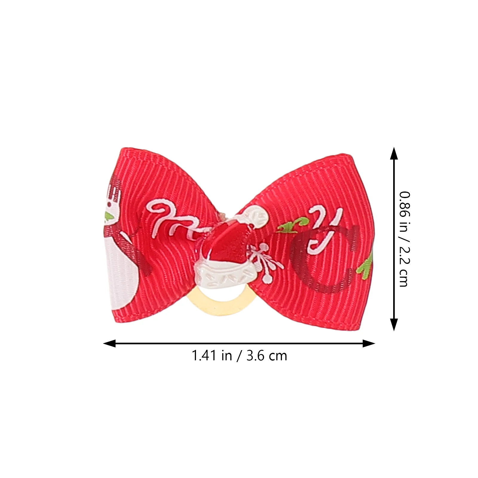 

10pcs Dog Hair Bows For Small Dogs Pet Headdress Xmas Hair Ties Reusable Pet Accessories Festive Grooming Bows Safe Comfortable