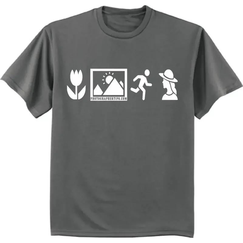 Camera Menu T Shirt Photographer Professional Photography Gift Idea