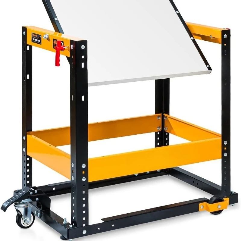 

Flip Desktop Desk, Flip Tool Rack with Casters - 300 lb capacity mobile bench