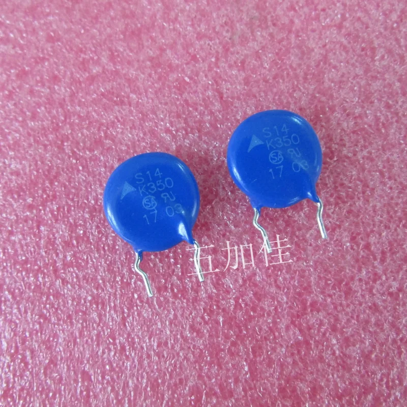 10-100pcs B72214S351K102V87 S14K350 imported varistor with a diameter of 14 pins and a distance of 8.5 short pins