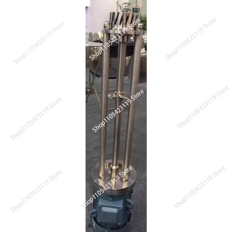 High Speed Shear Emulsifier Homogenizer Head Stainless Steel 304 Mixing Dissolving Blending Machine