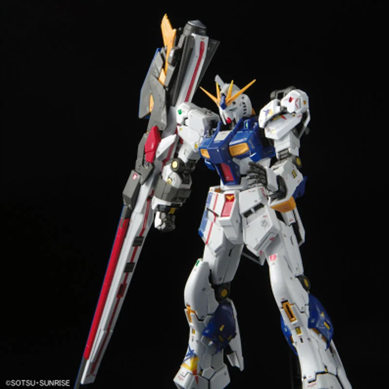 Bandai – KIT de modèles originaux GUNDAM RG RX - 93ff GUNDAM 1/144, figurine d'action Anime, modèle à assembler, jouets, modèles cadeaux pour garçons
