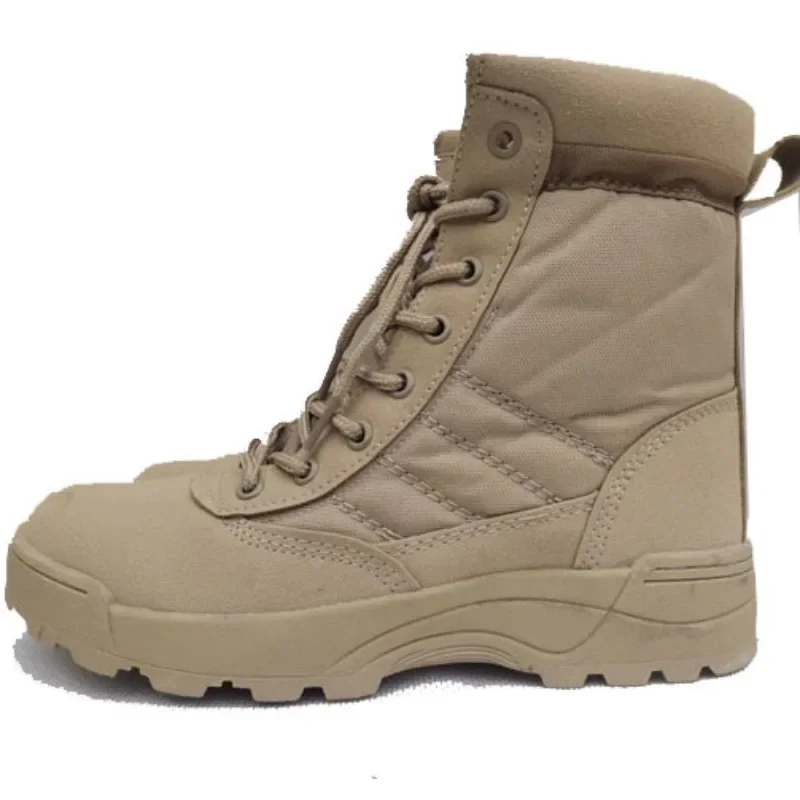 Motorcycle Boots Windproof Outdoor Hiking Shoes Jungle Desert Combat Boot Men Tactical High Top