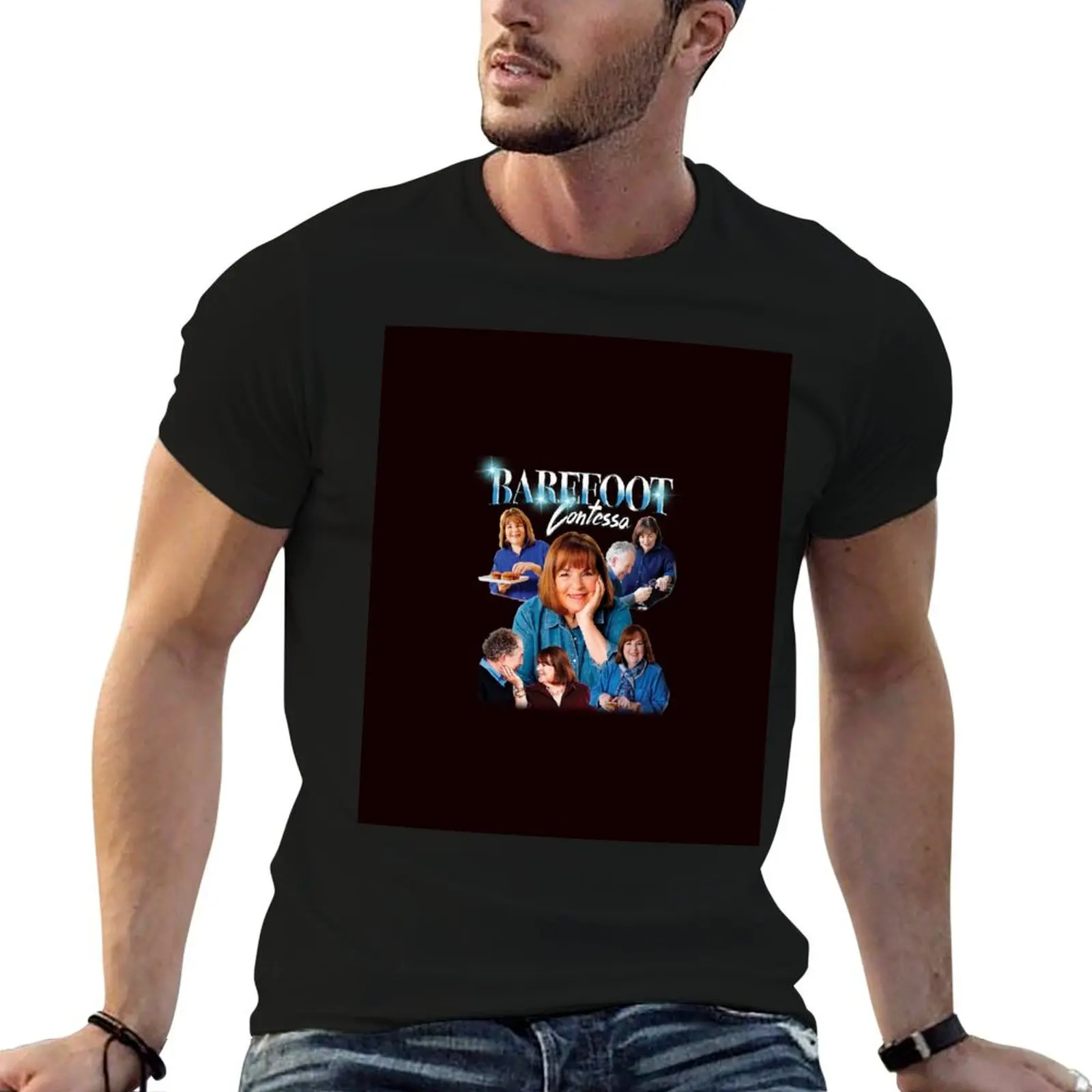 Barefoot Contessa Ina Garten 90s Bootleg T-Shirt Work Comfort T-Shirt for Men
