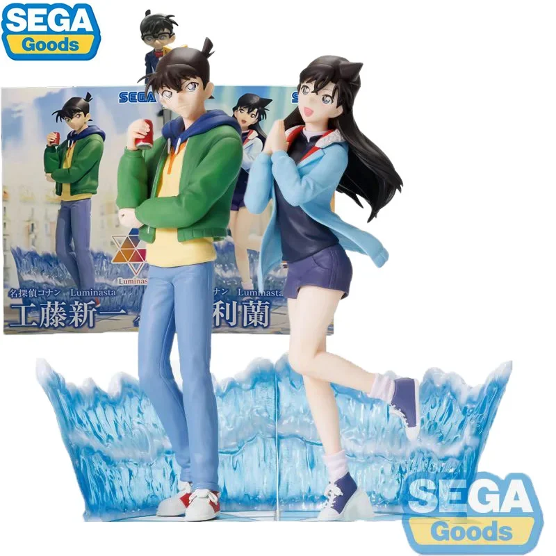 

In Stock SEGA Original Luminasta DETECTIVE CONAN Jimmy Kudo Rachel Moore Ver. PVC 22CM Anime Action Figures Model Collection Toy