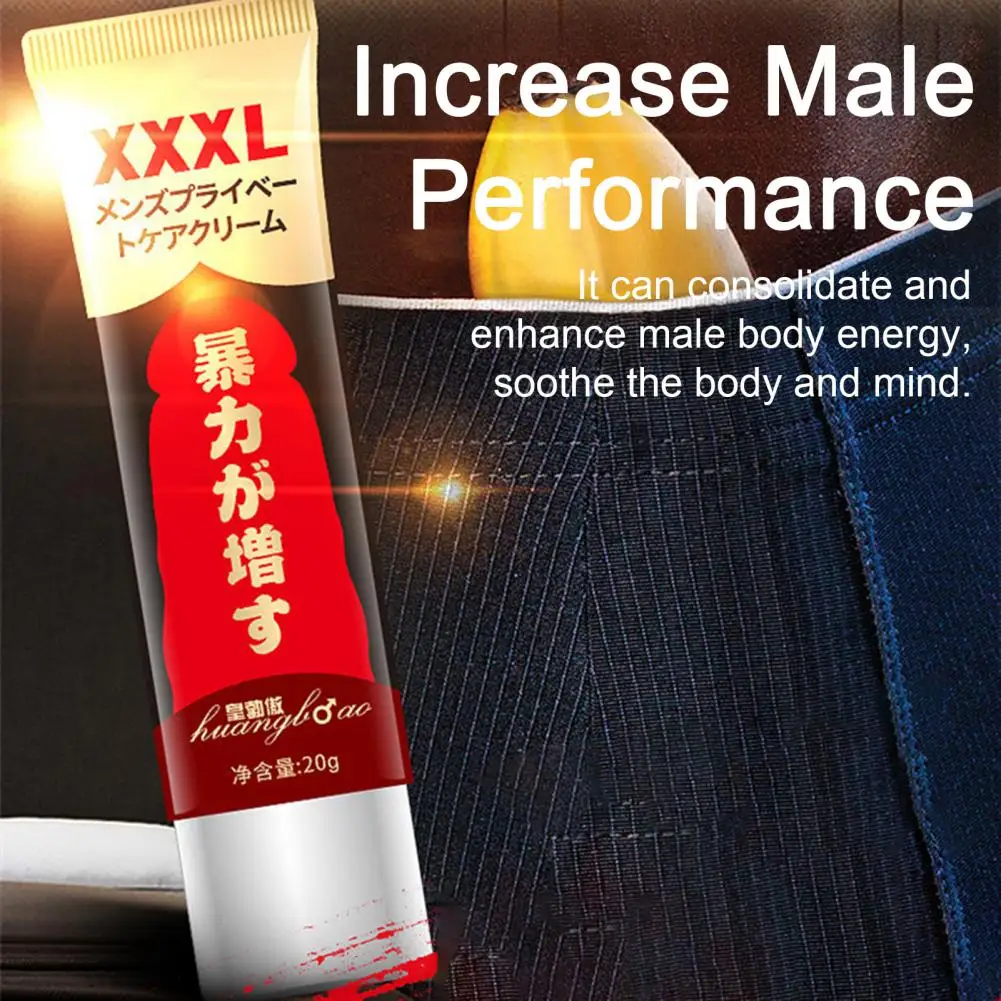 Libido Booster for Men Men's Penis Enlargement Cream Boost Energy Enhance Libido Improve Sex Health 20g Size for Long for Penis