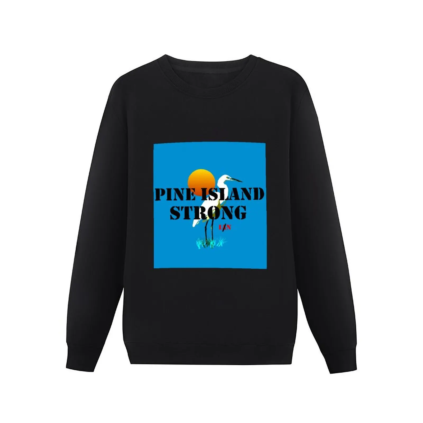 Pine Island Strong Pullover Hoodie male clothes men's winter sweater autumn new products mens clothing men's sweatshirts