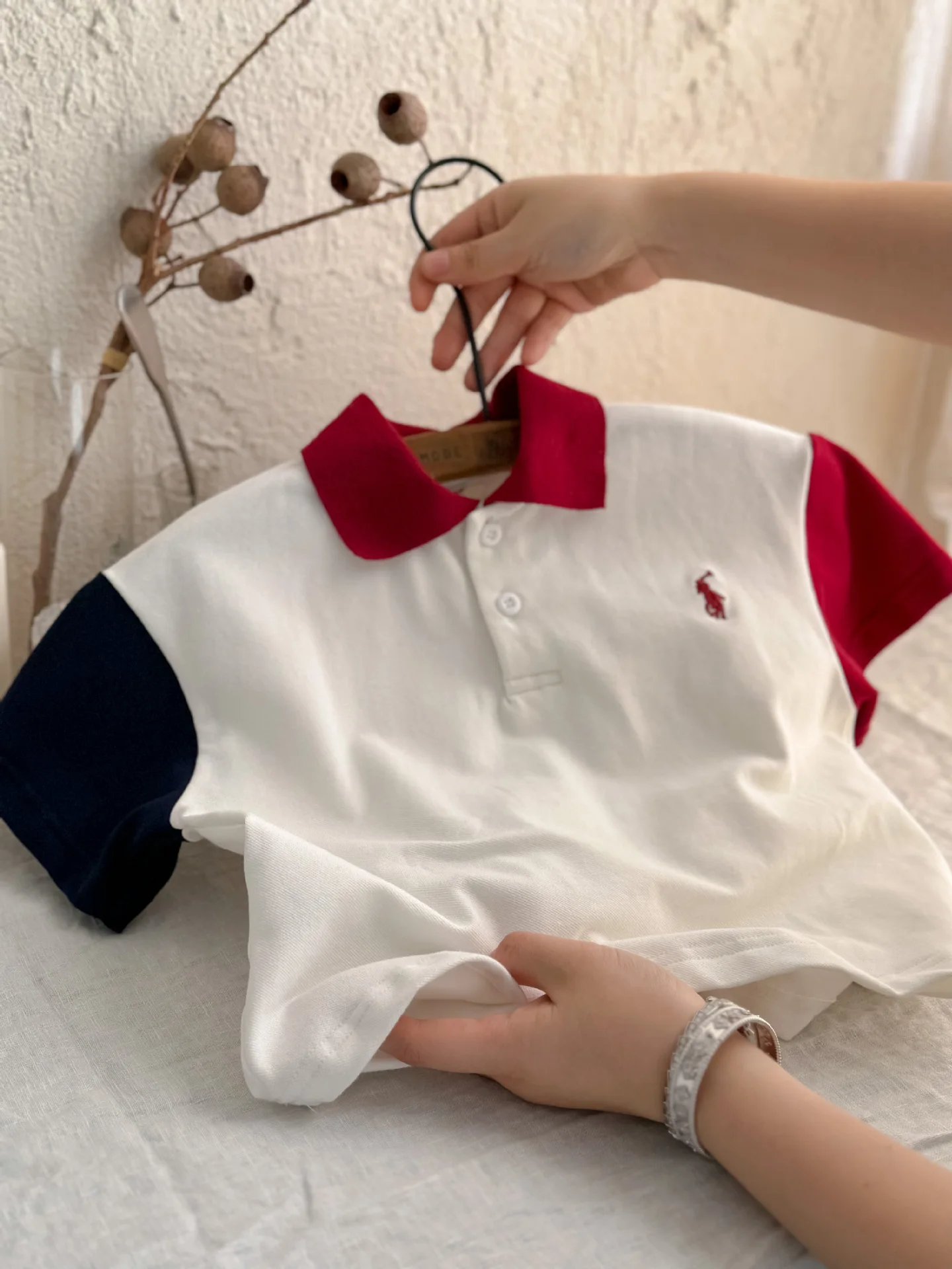 Ropa de verano para niños y niñas, camiseta de manga corta, polo, estilo de verano