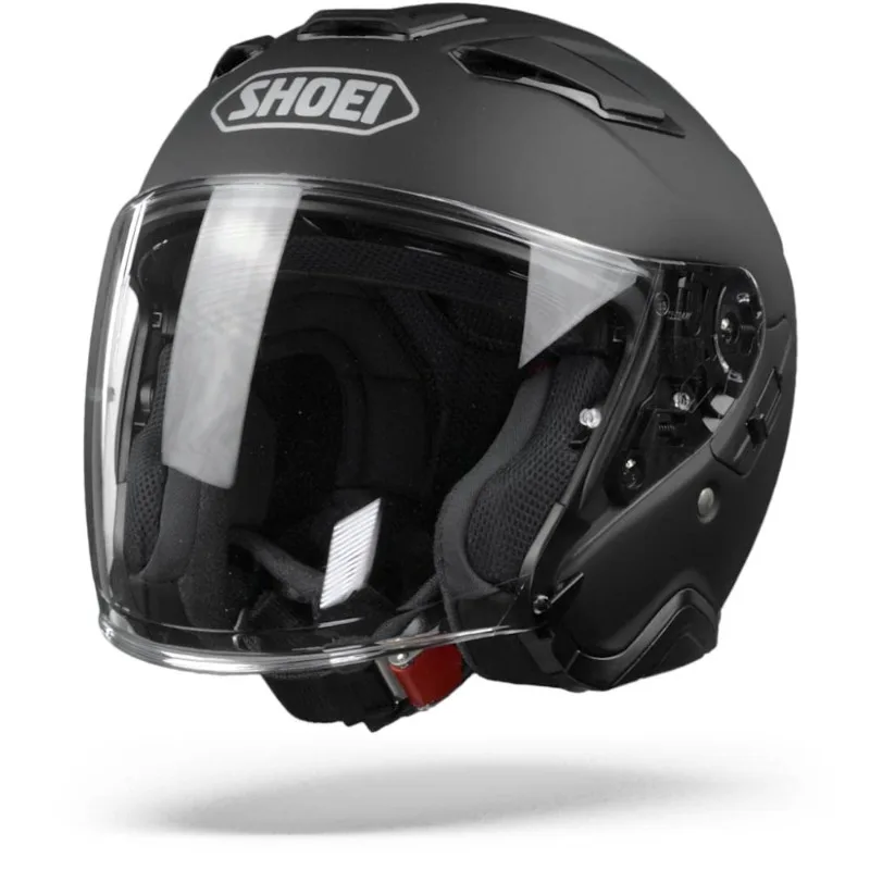 Shoei J-Cruise II Matte Black Jet Helmet 3/4 Open Face Helmet Men Women Dual Lenses Jet Retro Scooter Motorcycle Half Helmets