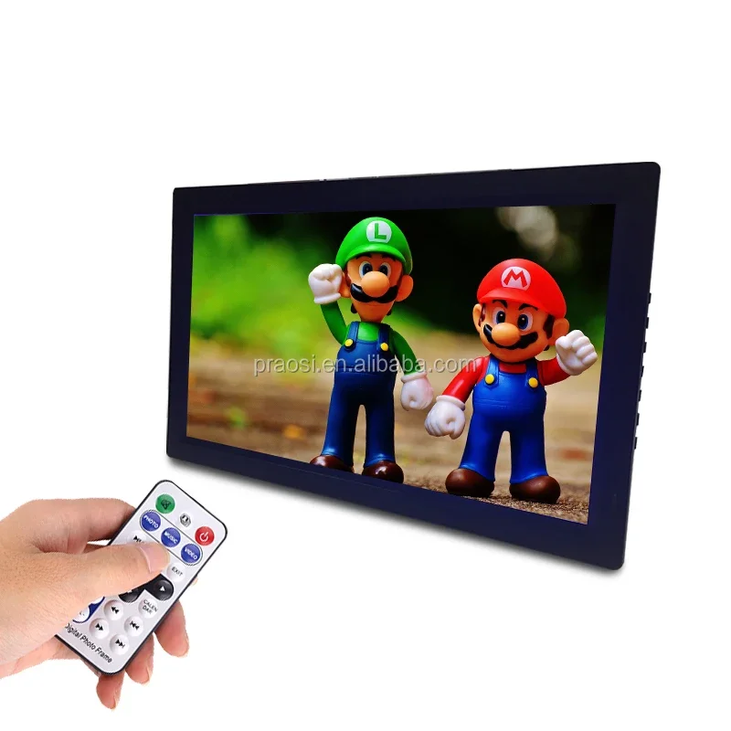 Bulk Wholesale Slim Lcd Electronic Digital Photo Picture Frame 21 22 Inch Loop Video Screen Rotation