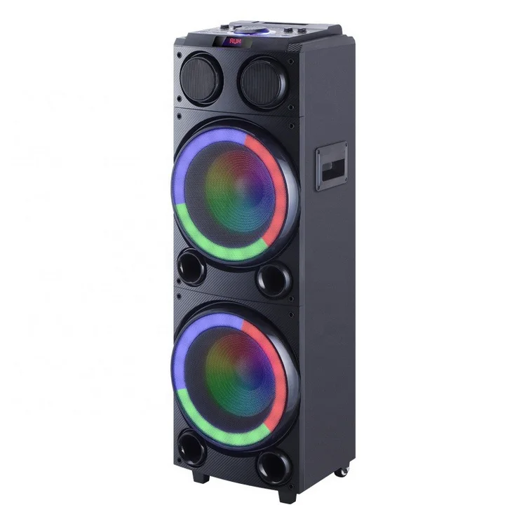 

HS-TD1020 Latest Boombox Double 10 Inch Horn Speaker Big Bass Speaker With Remote Control