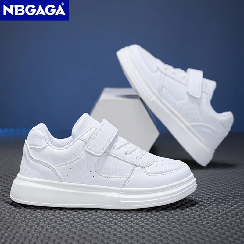 Nowe buty dla chłopców tenisówki dziecięce sportowe buty do biegania Casual Girls buty do chodzenia skóra miękka podeszwa dziecięce buty do mały