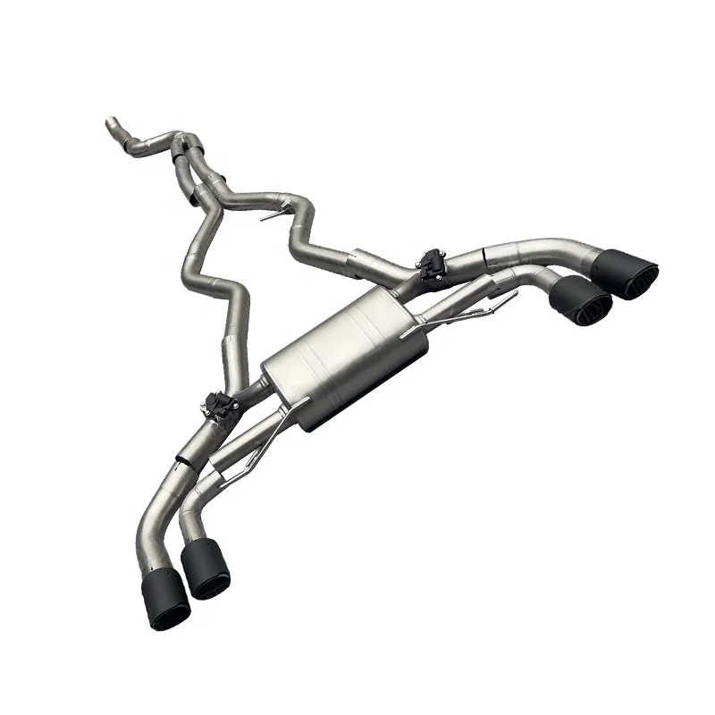 For  M240i G42 Exhaust Catback System 304 Stainless Steel with Polished Surface