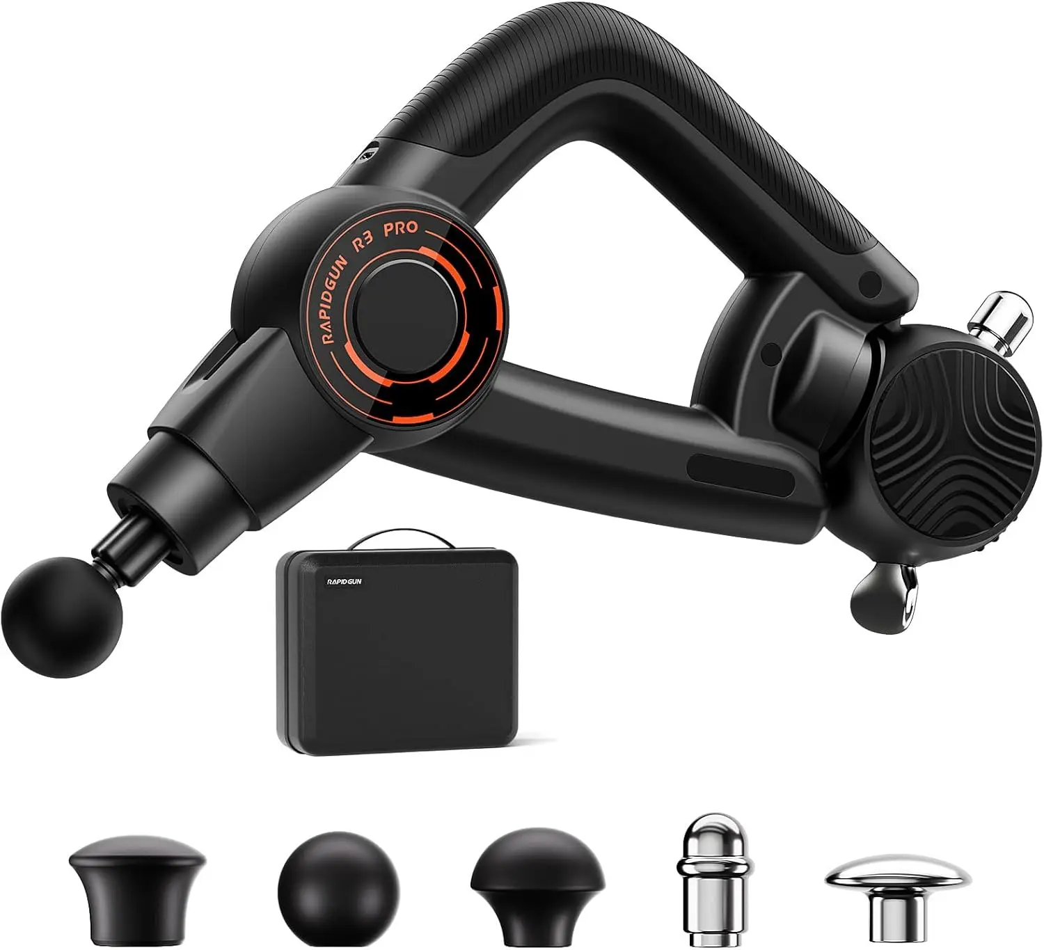 

Пистолет для массажа глубоких тканей 3-в-1 с вибрацией и скребком для облегчения боли в спине, плечах и ногах — подарок для спортсменов