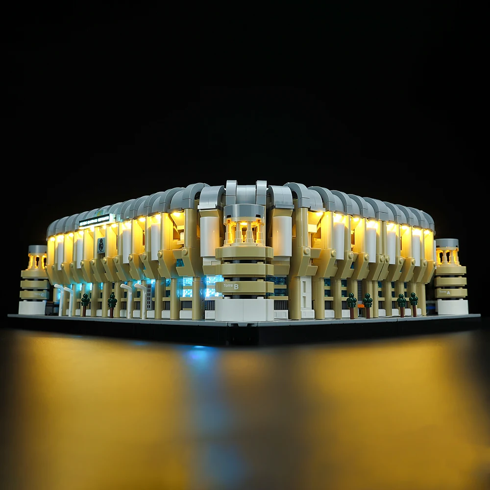 LED Light Kit For Creator Expert 10299 Real Madrid Santiago Bernabeu Stadium Lamp Children Gift Not Included Building Model