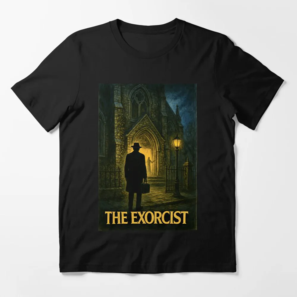

Possession Unleashed The Exorcist Sacry Halloween Gift t shirt for man Supernatural Horror Movie Graphic Clothes All size Tops
