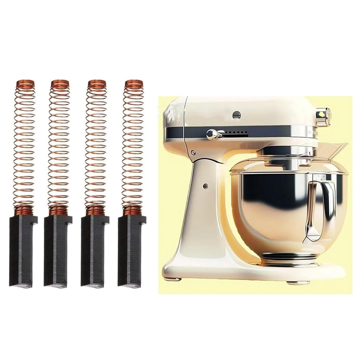 FZFZ W10380496 Sikat Motor Karbon Cocok untuk Mixer Berdiri 9706416 W10260958 WPW10380496 PS3495098 AP5178083 K45