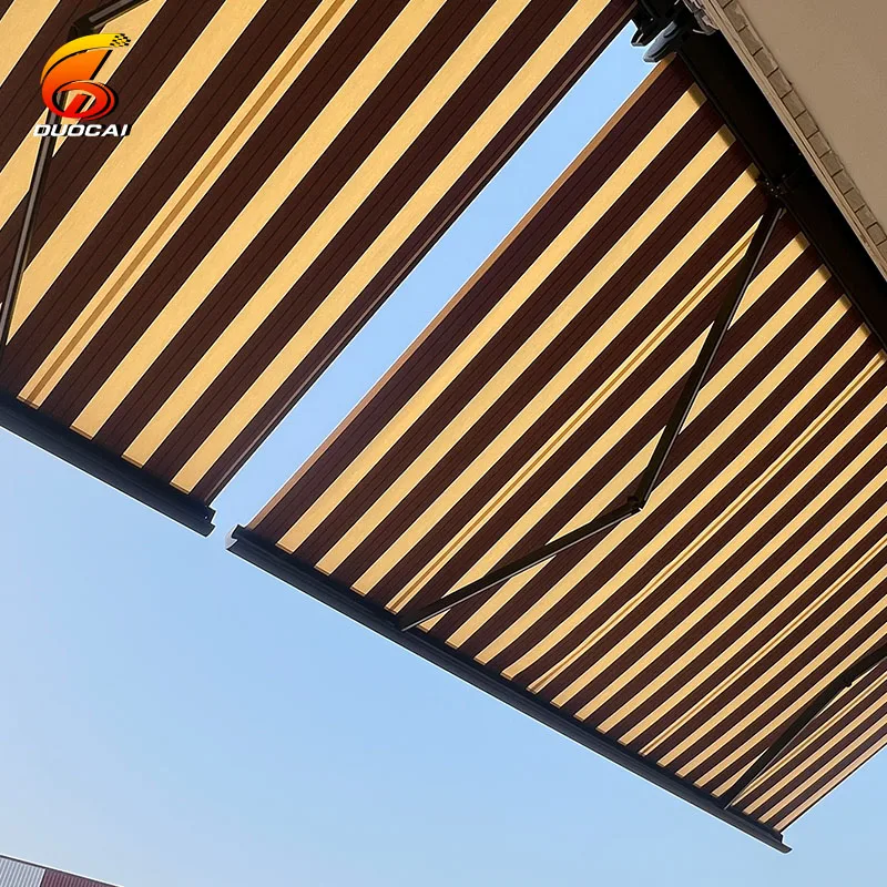 

Full Cassette Aluminum Waterproof Sun Shade Electric Control Arm Balcony Awnings