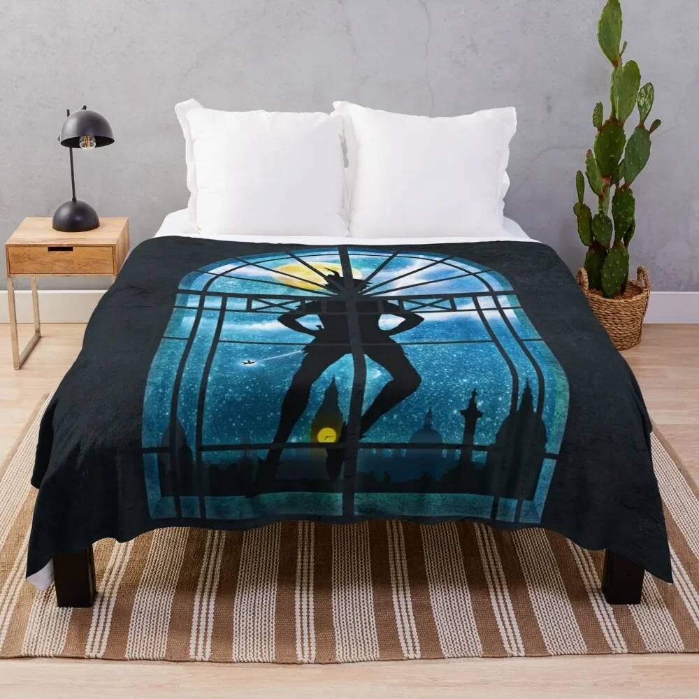 

Strange Visitor Throw Blanket Summer Beddings Stuffeds Blankets