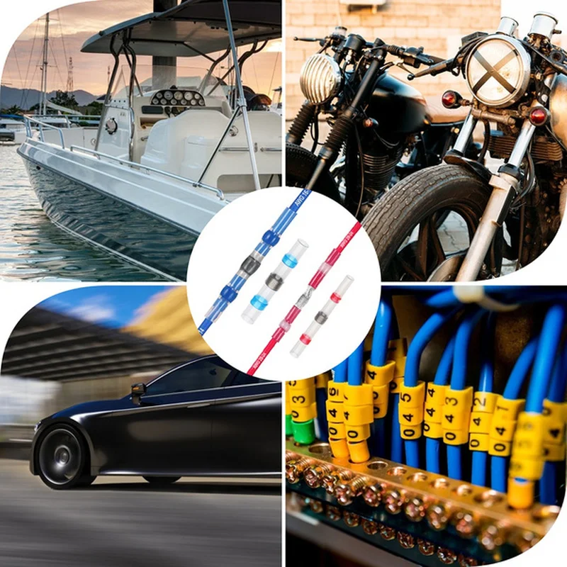 Waterproof Wire Connector Heat Shrinkable Tube Electric Cable Connectors Automotive Terminal Splice Seal Insulation Wholesale