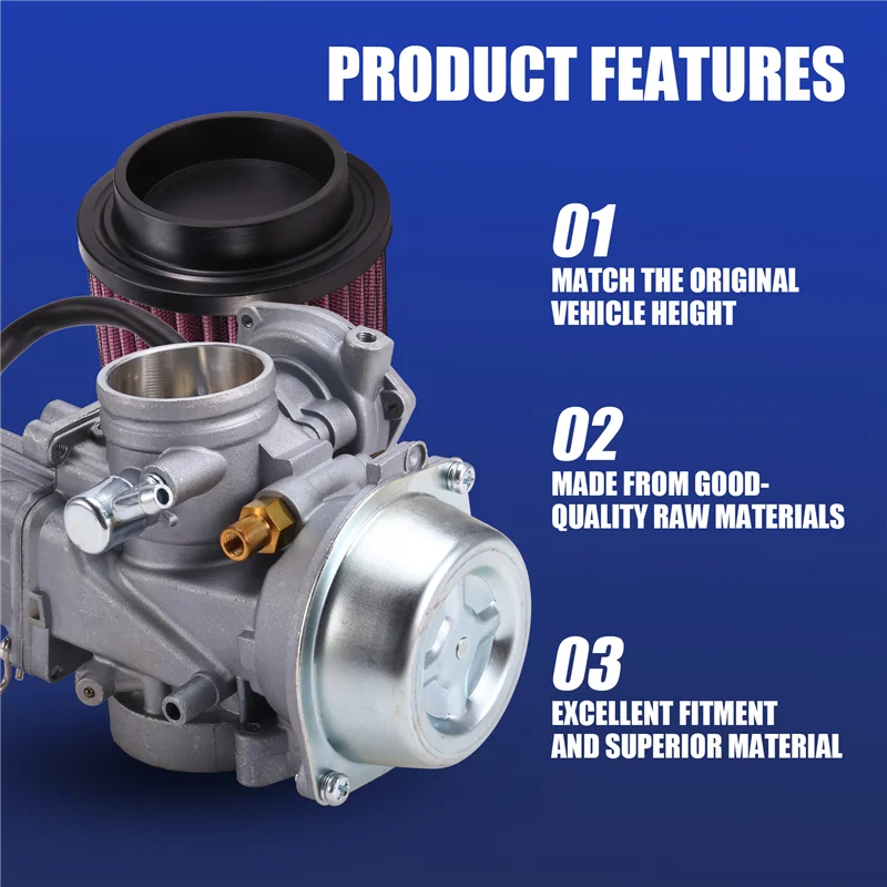 

Motorcycle Atv Carburetor With Air Filter Kit For Polaris Sportsman 500 4X4 HO 2001-2005 2010-2012