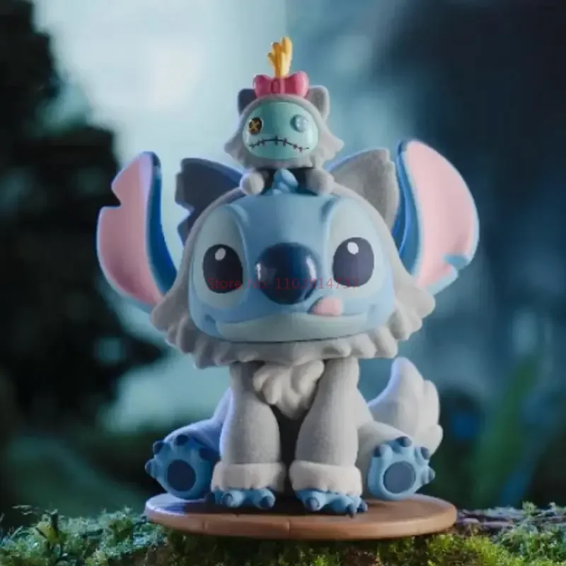 Disney strano diario serie Stitch Blind Box Cartoon Action Figures Mystery Kawaii Anime Model Doll Toy Desktop Collection Gift