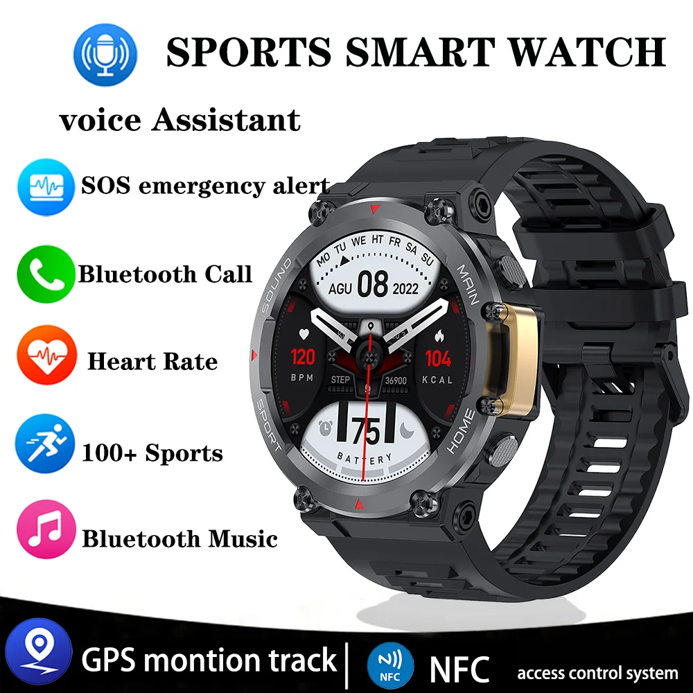 

Xiaomi Mijia Outdoor GPS Sport Track Smart Watch Man NFC Voice Assistant Woman Watch Bluetooth Call Fitnes Heart Rate Monitoring