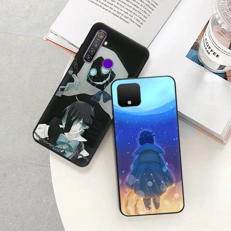 Phone Case for Pixel 8 Pro 8a 7a 7 6 Motorola G200 Edge 40 30 20 One Fusion The Case Study of Vanitas Soft Black Anti-Drop Cover