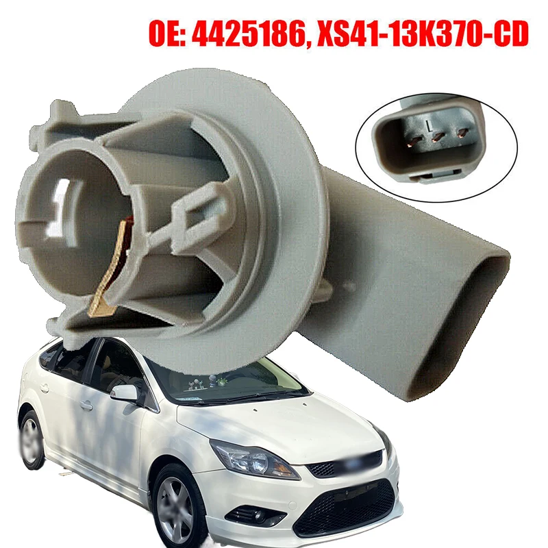 1Pc Rear Stop Brake Tail Light Bulb Holder Stop Light Lamp Socket For Ford Focus MK1 MK2 4425186 Taillight Bulb Socket Holders