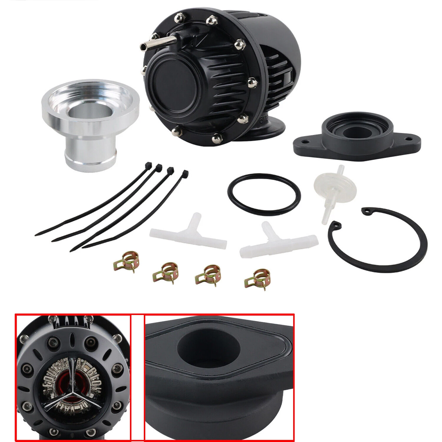 

Новый перепускной клапан BOV SSQV для Mazdaspeed 6 Mazda 3 с адаптером, прямая установка