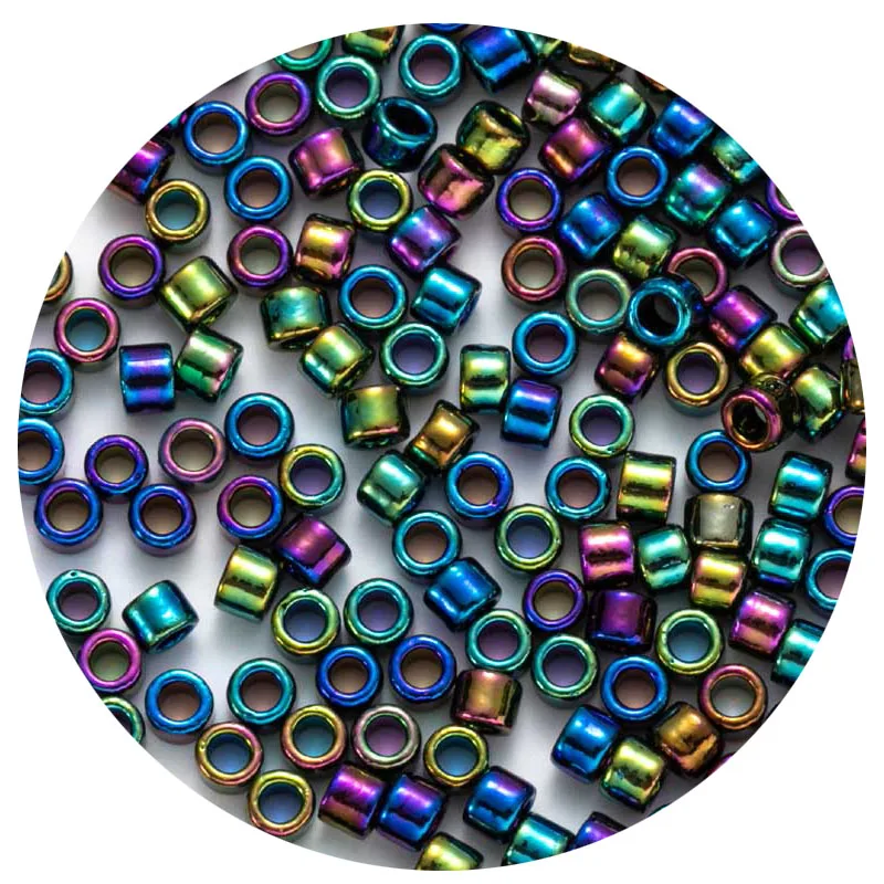 Japanes  Glass  Beads Metallic Colours Bagged 2MM Glass Loose Bead 10g/20g/30g For DIY Bracelet Handmade Creativity Craft Making