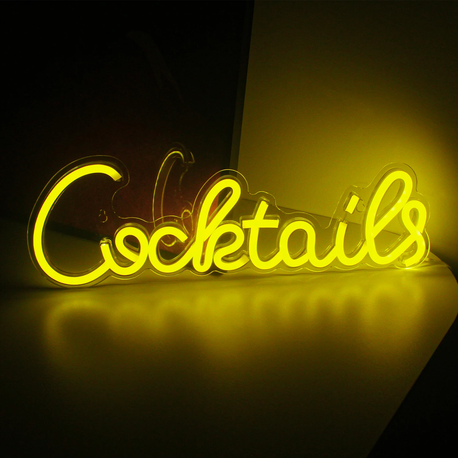 Ineonlife Cocktail Neon Zeichen Led Llight Glas Acryl Pub Strand-Shop Büro Restaurant Konzert Halle Party Wand Decor Lampen Geschenk