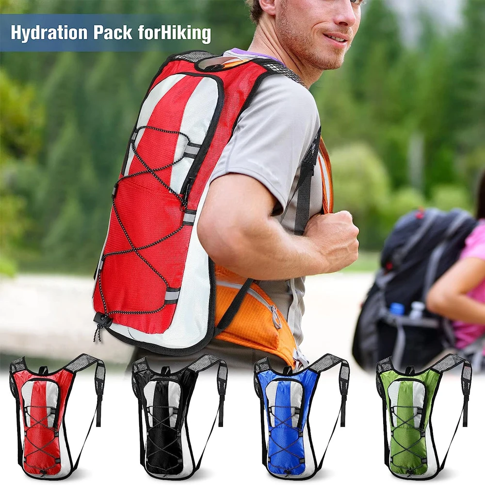5L Waterproof Lightweight Hiking & Camping Backpack with Rain Cover - Compact Travel Daypack for Outdoor Activities (Men/Women)