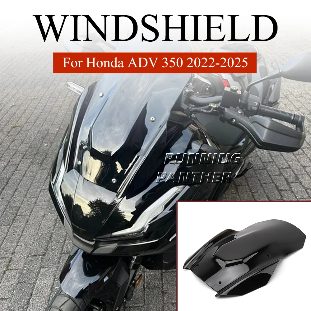

New For Honda ADV350 ADV 350 2023- Motorcycle accessories Windshield Protector ADV 350 Windshield ﻿