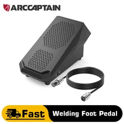 ARCCAPTAIN Voetpedaal voor TIG-lassen 5-pins afstandsbediening TIG-lasser 10 voet kabel compatibel met TIG200 & TIG200PACDC