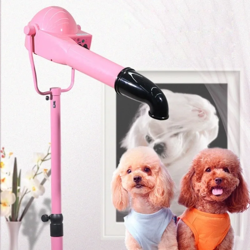 2200W Powerful Professional Pet Standing Blower Portable Large Hair Dryers Negative Ions Low Noise Dog Grooming Accessories