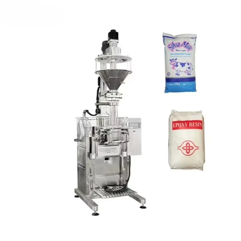 15kg-25kg Rice Grain Seal Bag Sewing Heating Folding Hemming Tape Hot Melt Seal Flour Powder Beverage Packing Machine Stainless
