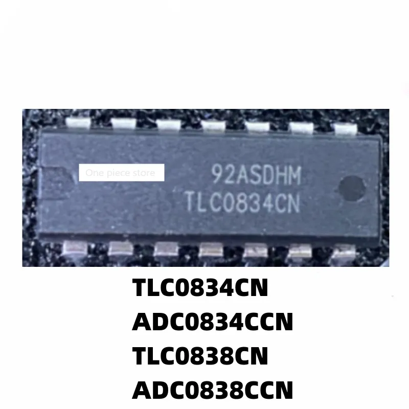 5PCS TLC0834CN ADC0834CCN TLC0838CN ADC0838CCN DIP