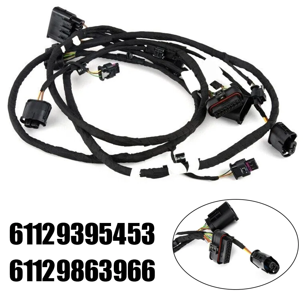 

Front Bumper -radar Harness Assembly 61129395453 Black Bumper Wiring Harness For Bmw 5 G30 G31 2016 Replacement Accessories