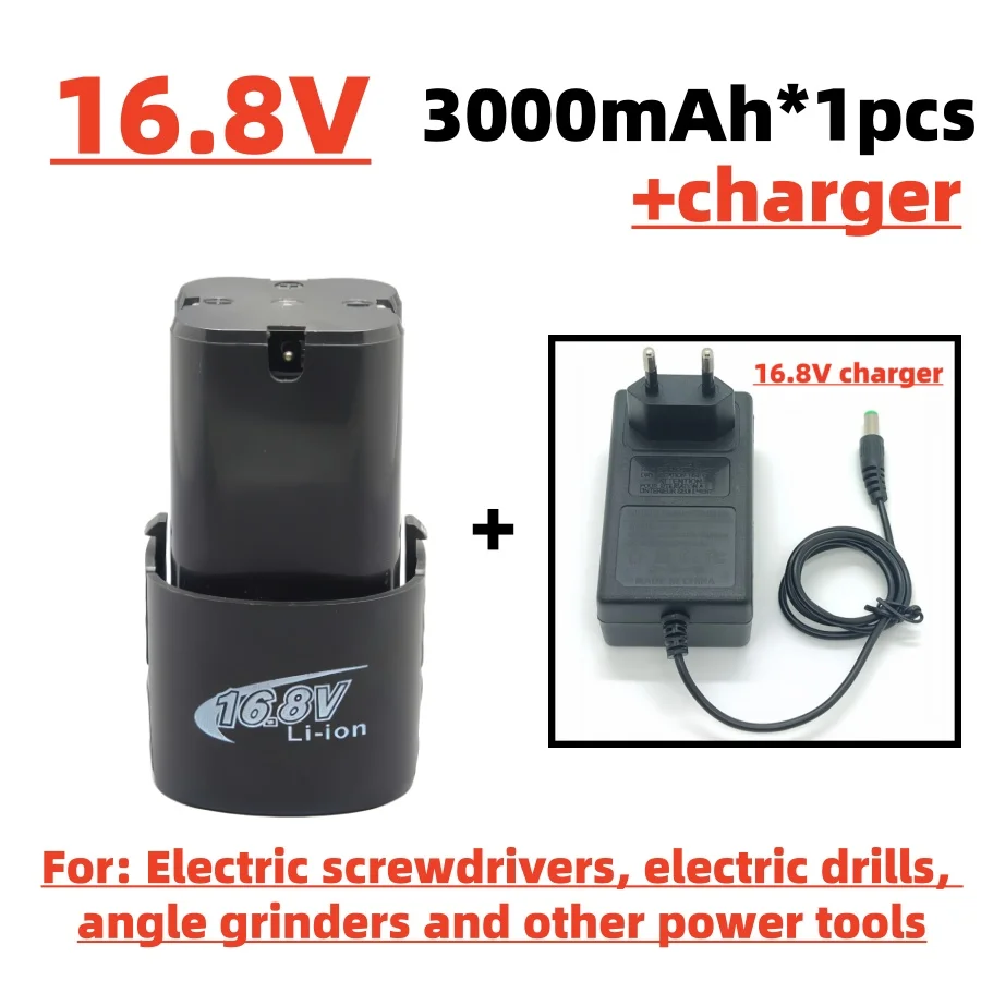 16.8V 2000mAh/3000mAh/4000mAh Li-Ion Battery Replacement for Electric Screwdriver Multi-Purpose Drill 18650 Lithium Battery image 3