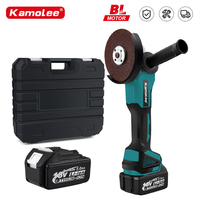 Kamolee M14 125MM/100MM 5 inche 18500RPM Brushless Cordless Angle Grinder 4 Speed Cutting Compatible For Makita 18V Battery