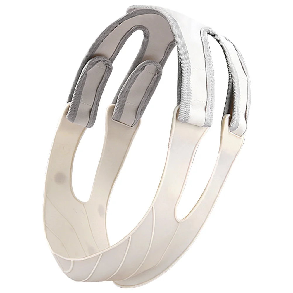 قناع وجه من السيليكون مضاد للانزلاق على شكل حرف V، حزام رفع الذقن لتقليل الذقن المزدوجة، رفع تنحيف الوجه #4