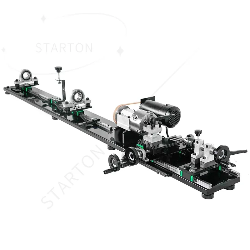Variable Speed Mini Pool Cue Snooker & Billiard Repairing Machine with Shift Rail