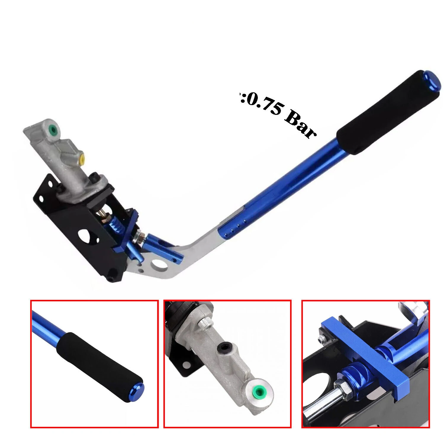 accessories factory supply Universal Long Level Gear Hydraulic Handbrake Drift Hydro E-Brake Racing Black